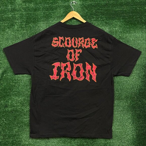 Cannibal Corpse Scourge of Iron Death Metal Band T-Shirt Size Extra Large - Picture 3 of 4